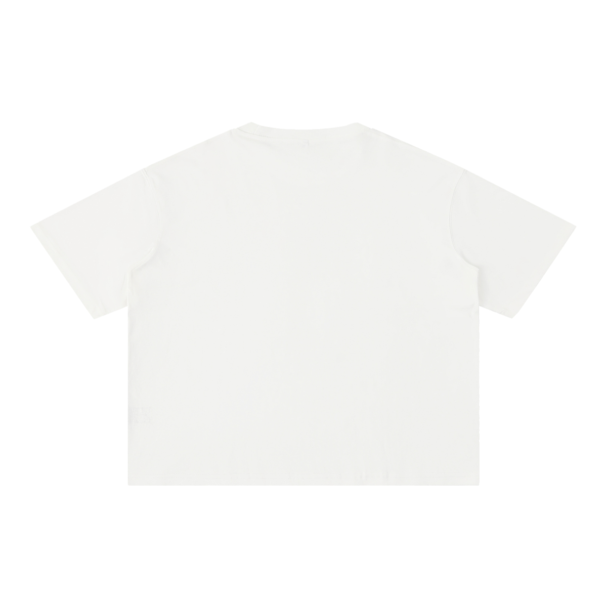 Plain back of the German Shepherd t-shirt in White